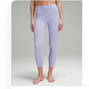 NWOT Lululemon Lilac Smoke Align High Rise Pant 25” size 4